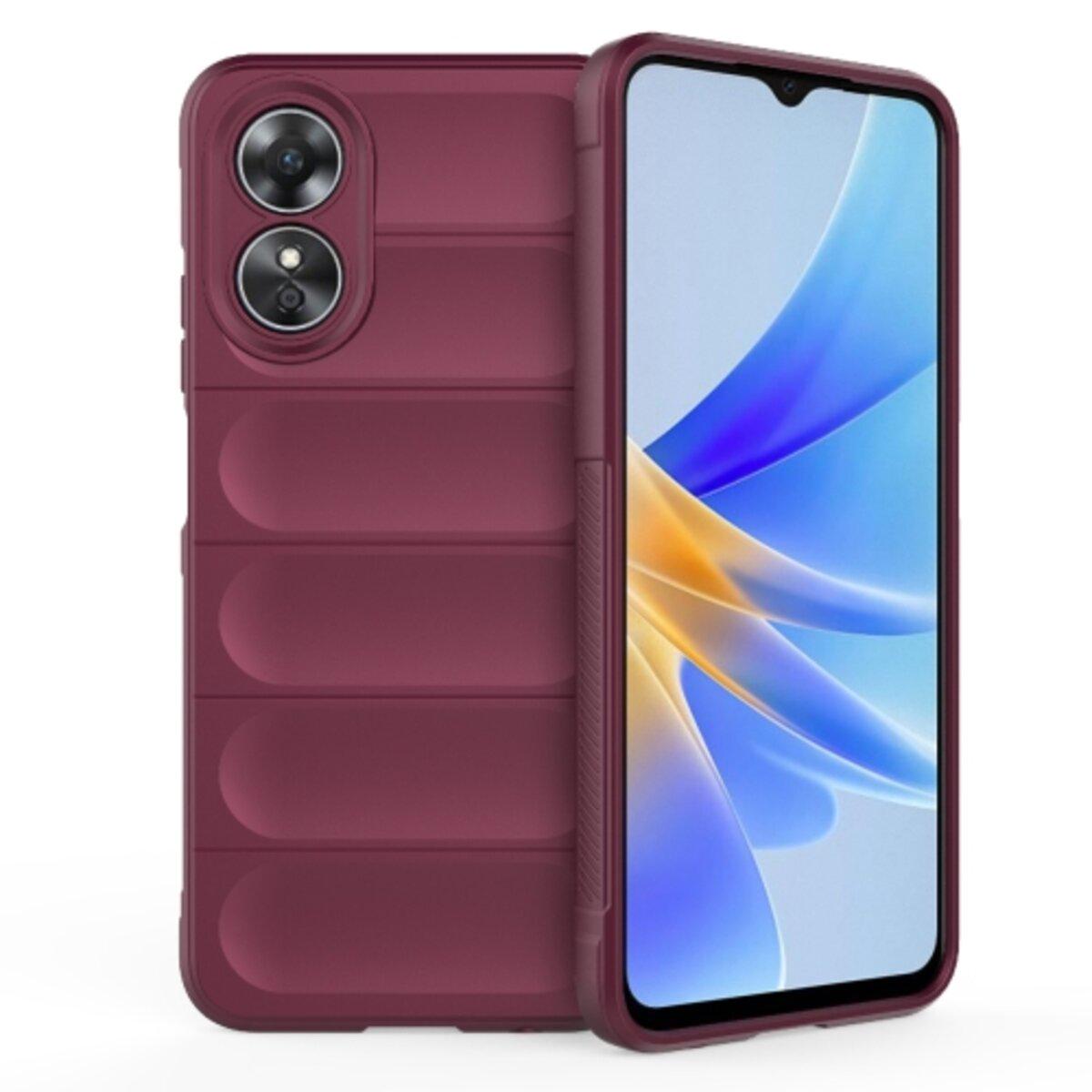 Противоударный чехол для OPPO A17 4G Cosmic Magic Shield / Plum
