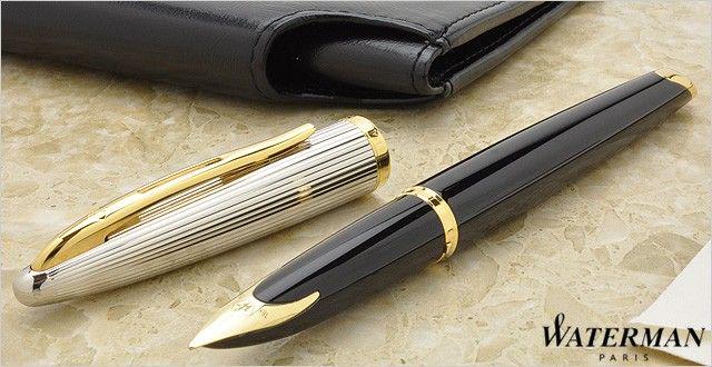 Пір'яна ручка WATERMAN DeLuxe Black Silver (11 200) - фото 4