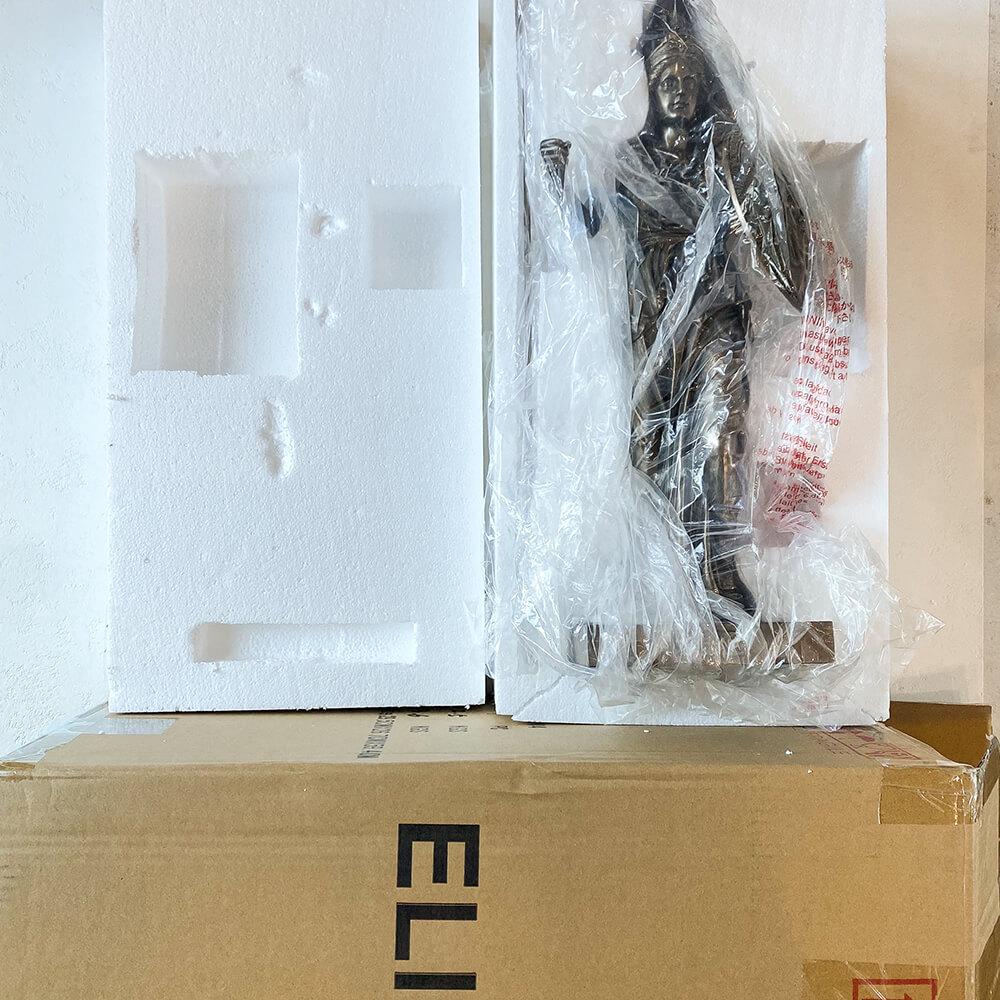 Статуэтка VERONESE Афина с копьем и щитом 52 см - фото 7 Статуэтка VERONESE Афина с копьем и щитом 52 см - фото 7