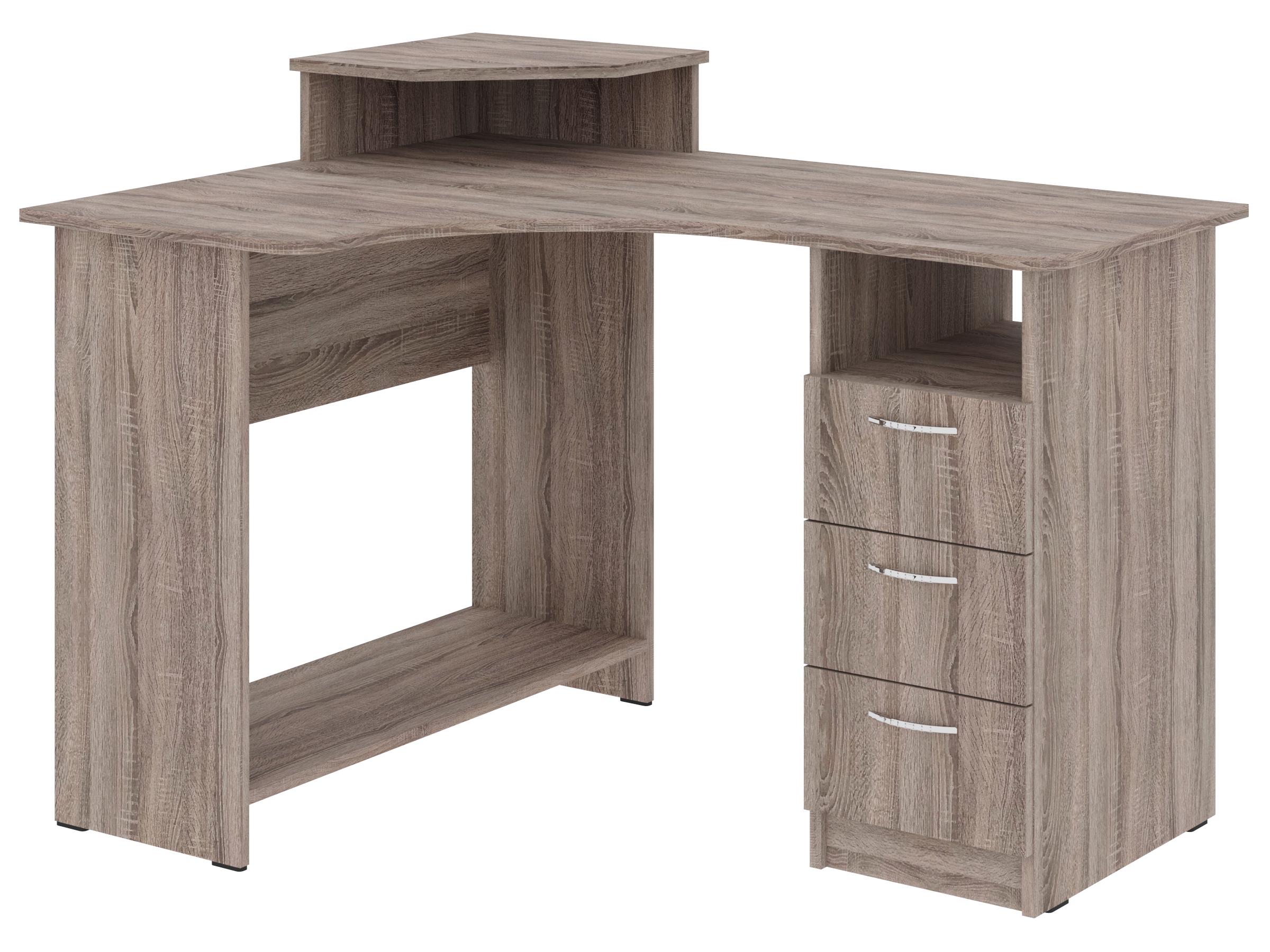 Письменный стол PEHOTIN Компакт 120х88х75/89 см Трюфель (PN-101385)