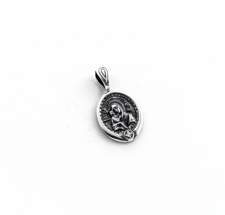 Кулон Икона Божья Матерь Maxi Silver 7517 (87517)