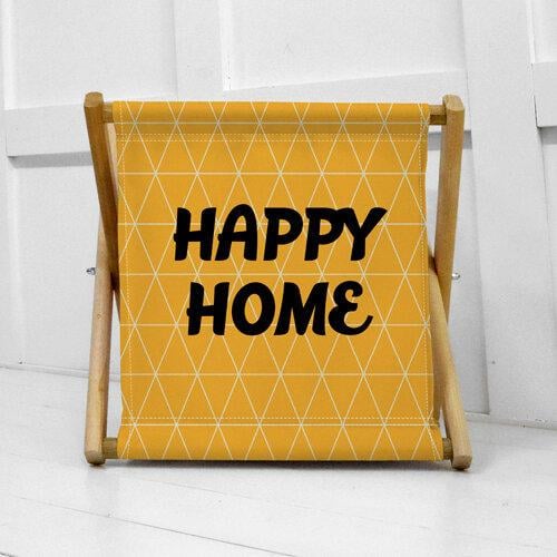 Складная корзина для белья Happy home (KOR_21S034)