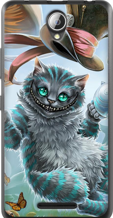 Чехол на Lenovo A5000 Чеширский кот 2 (3993u-119-42517)