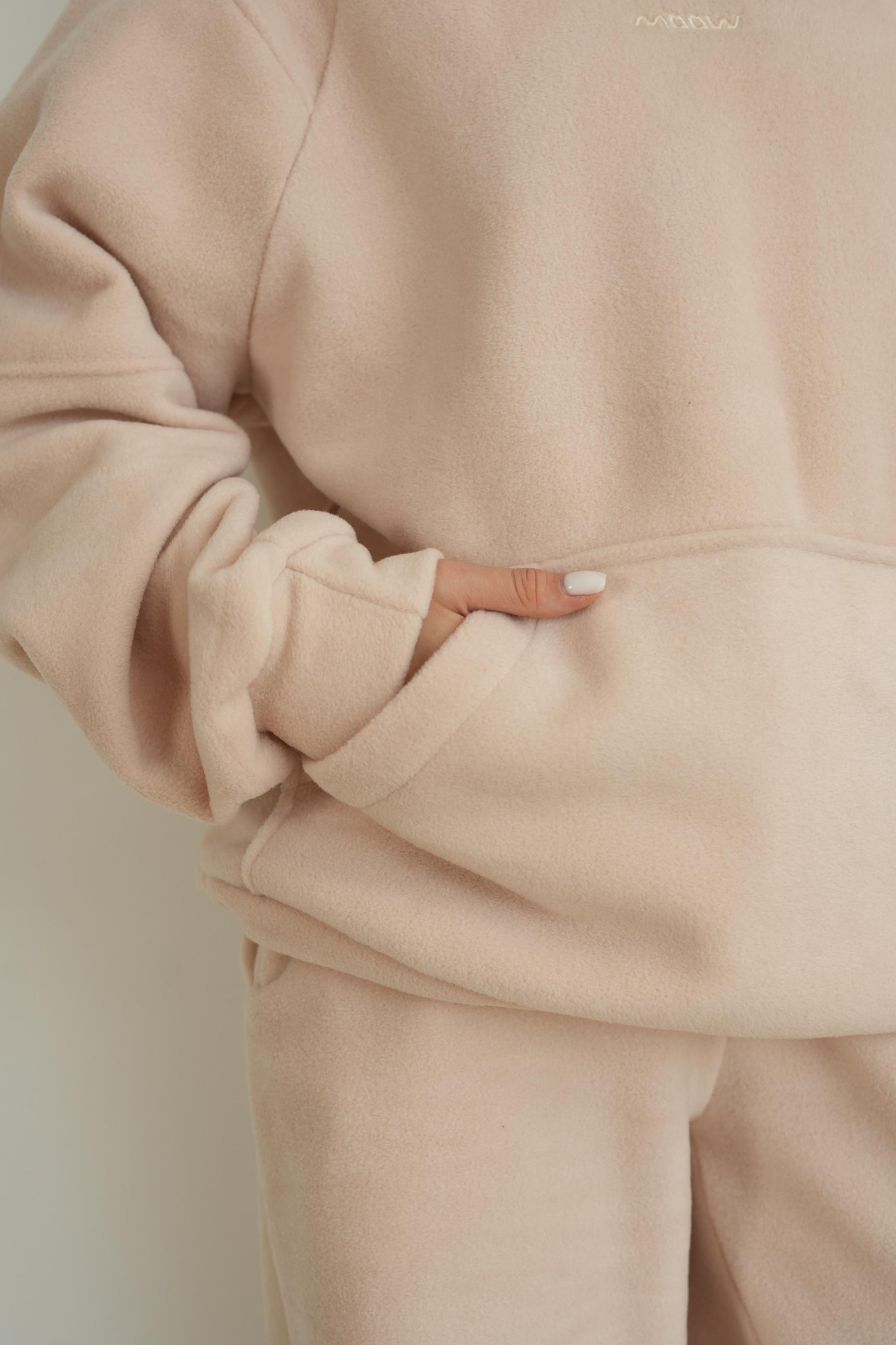 Костюм флисовый BASE 3XL Бежевый (10202XXXL) - фото 7 Костюм флисовый BASE 3XL Бежевый (10202XXXL) - фото 7