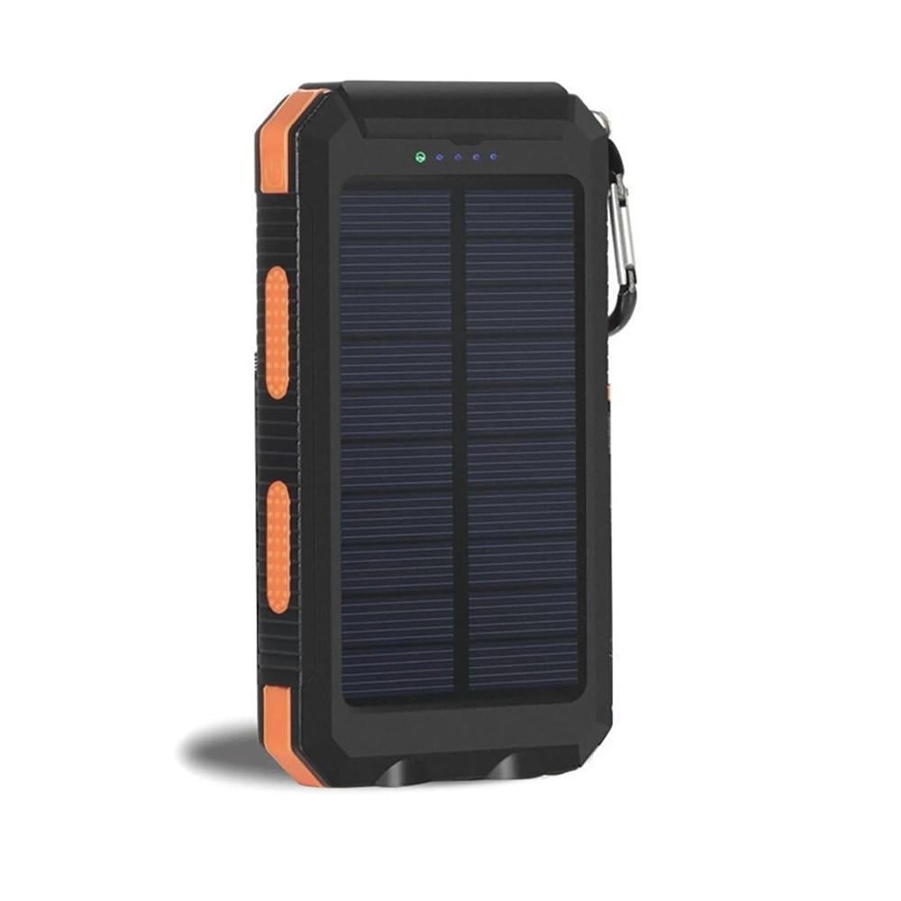 Повербанк Goodaaa Solar 30000 мА/ч 20 Вт с быстрой зарядкой Черный