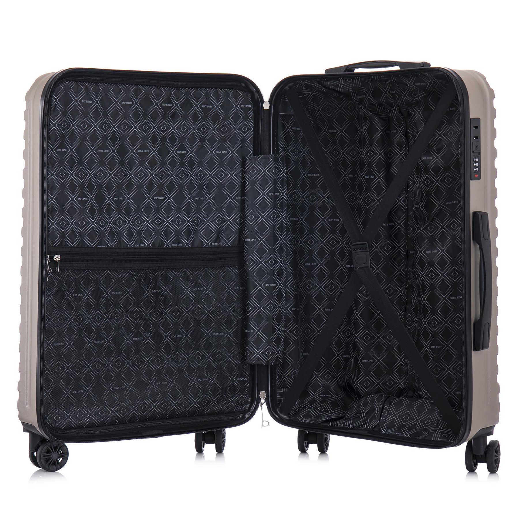 Чемодан SEMI LINE 24" M Champagne (T5864-2) - фото 6 Чемодан SEMI LINE 24" M Champagne (T5864-2) - фото 6