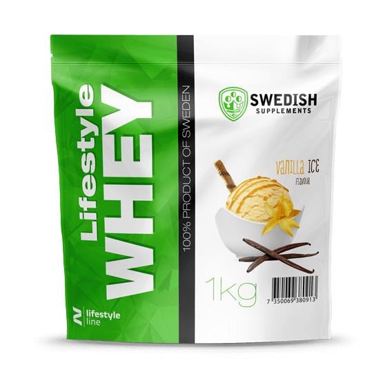 Протеин Swedish Supplements Lifestyle Whey 1000 г 30 порций Vanilla Ice