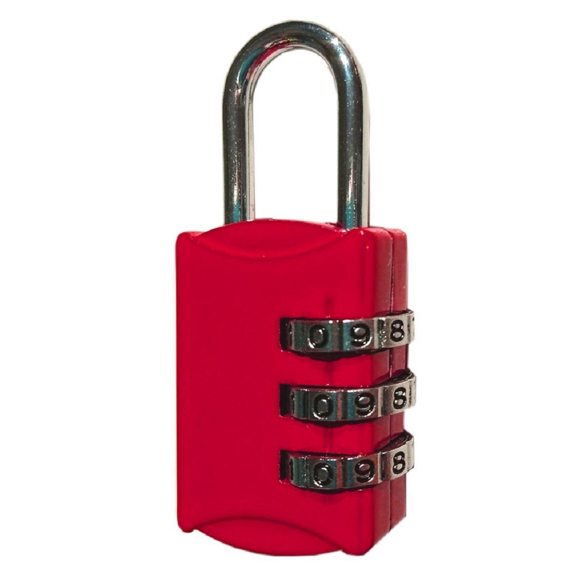 Замок навесной с кодом 23 мм Красный (Z-16-66-R)