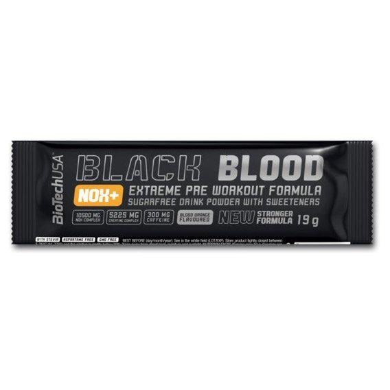 Комплекс до тренировки BioTechUSA Black Blood NOX+ 19 г 2 порции Blood Orange