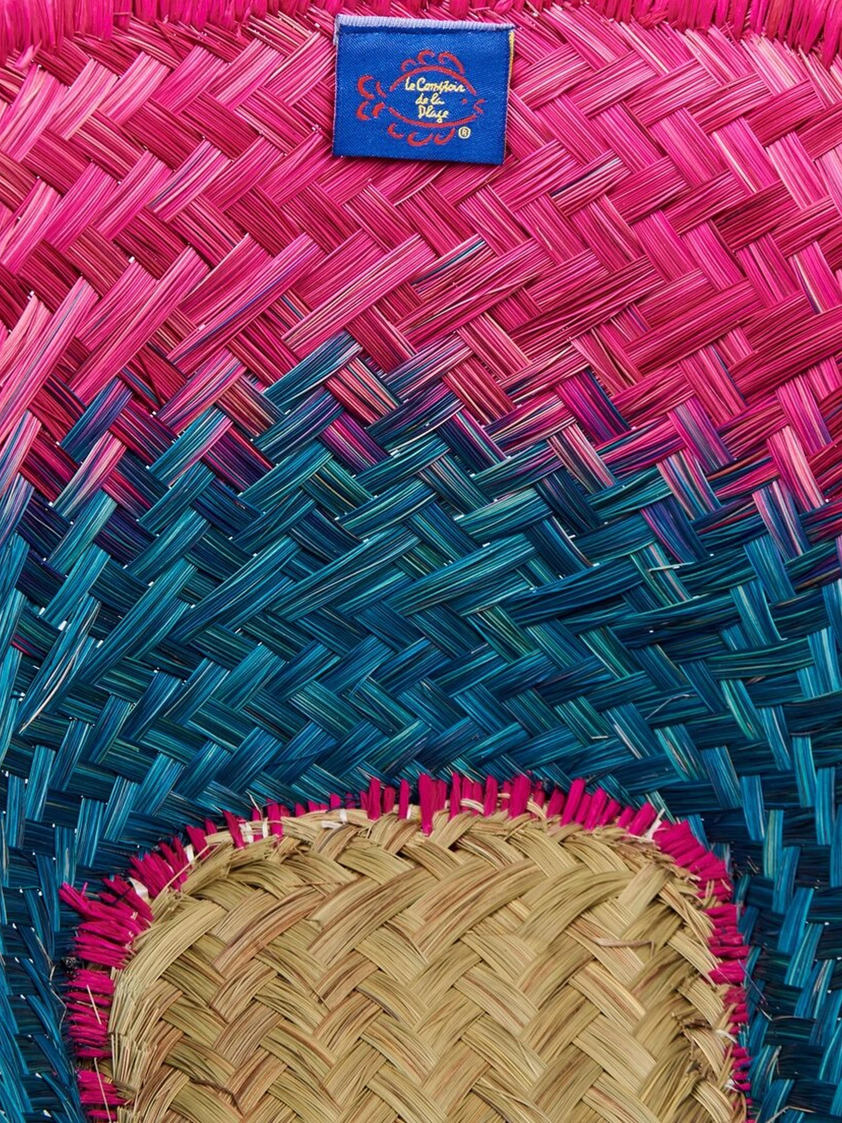 Пляжная сумка LE COMTOUR DE LA PLAGE Aravola BM_Bicolor_314 Розовый/Зеленый - фото 3 Пляжная сумка LE COMTOUR DE LA PLAGE Aravola BM_Bicolor_314 Розовый/Зеленый - фото 3