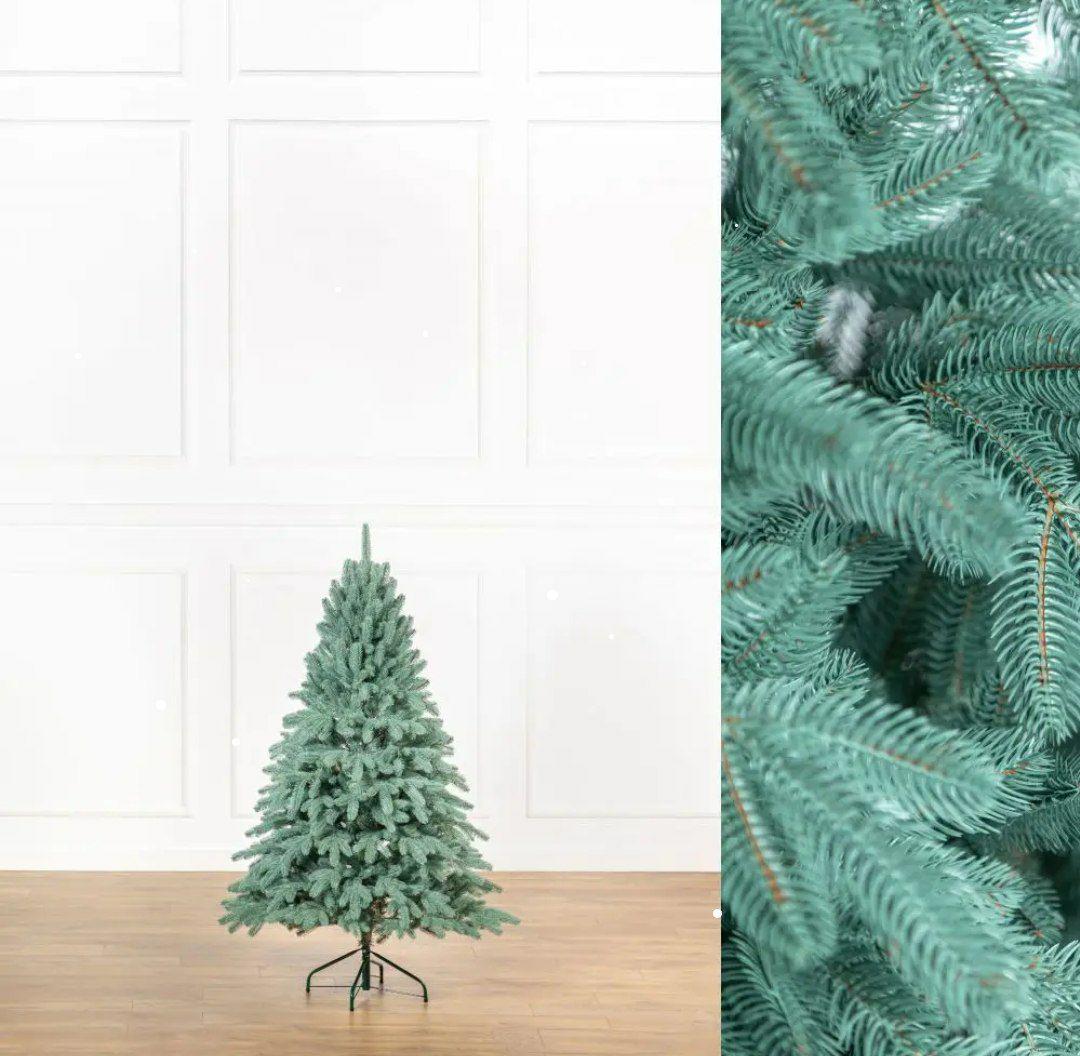 Штучна ялинка Лапландська лита з металевою підставкою 1,50 м Блакитний (NYT15117) - фото 9