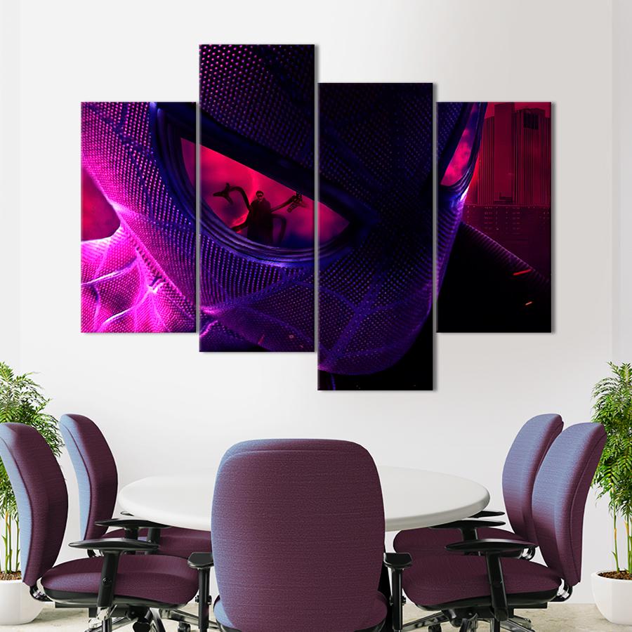 Настенний декор Питер Паркер против Доктора Осьминога 129x90 см (A93-4)