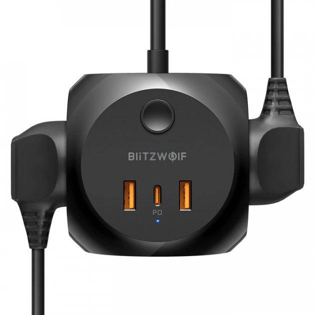 Подовжувач Blitzwolf BW-PC1 (9204847) - фото 4