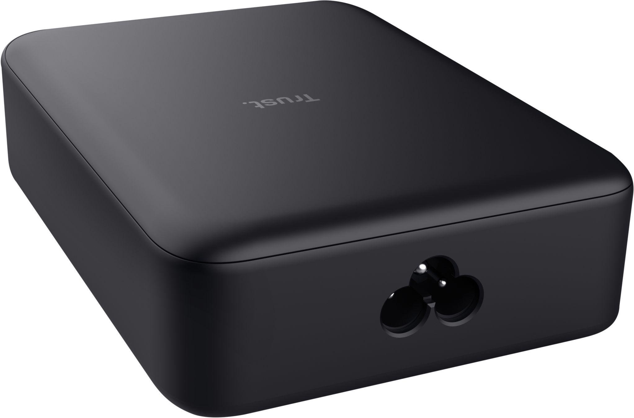 Зарядное устройство сетевое Trust Maxo 240 Вт 4xUSB-C Черный (25413) - фото 2