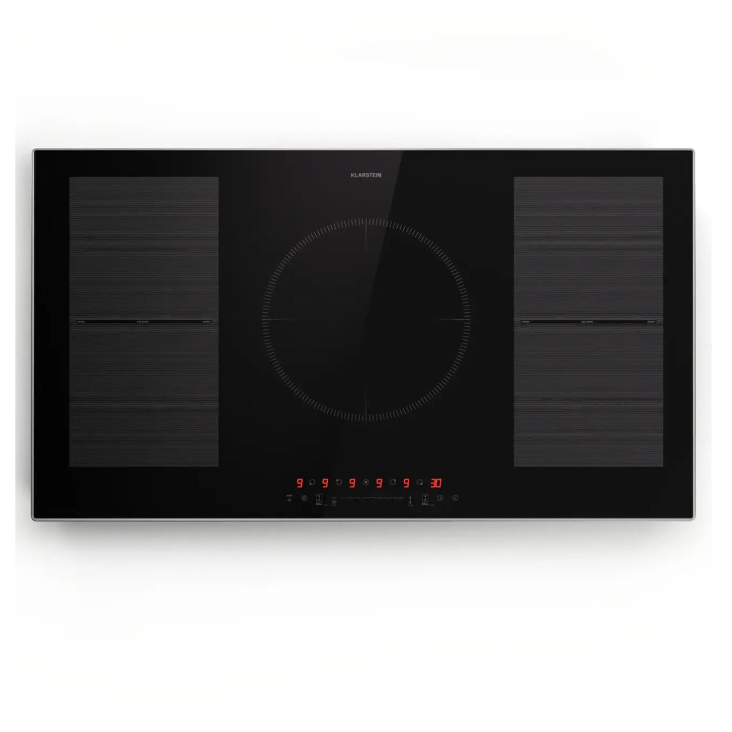 Индукционная плита KLARSTEIN Delicatessa Prime 90 см Варочная панель 5 конфорок 7200 Вт Индукционная плита KLARSTEIN Delicatessa Prime 90 см Варочная панель 5 конфорок 7200 Вт