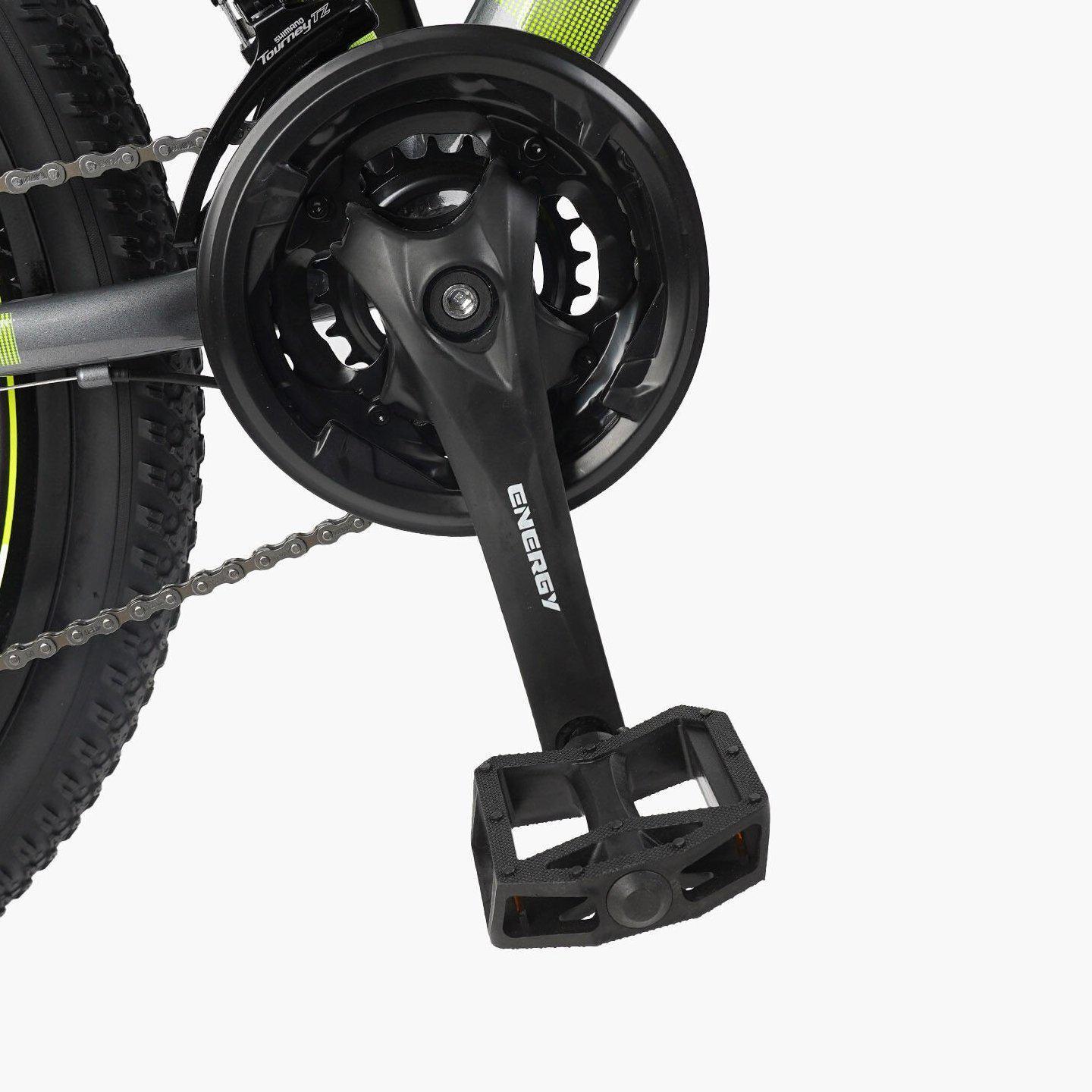 Велосипед гірський Corso Energy 26"/15" Сіро-жовтий (524961590) - фото 7 Велосипед гірський Corso Energy 26"/15" Сіро-жовтий (524961590) - фото 7