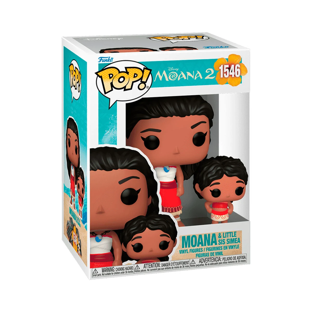 Набор игровых фигурок Funko Pop Ваяна и Симеа серии Моана 2