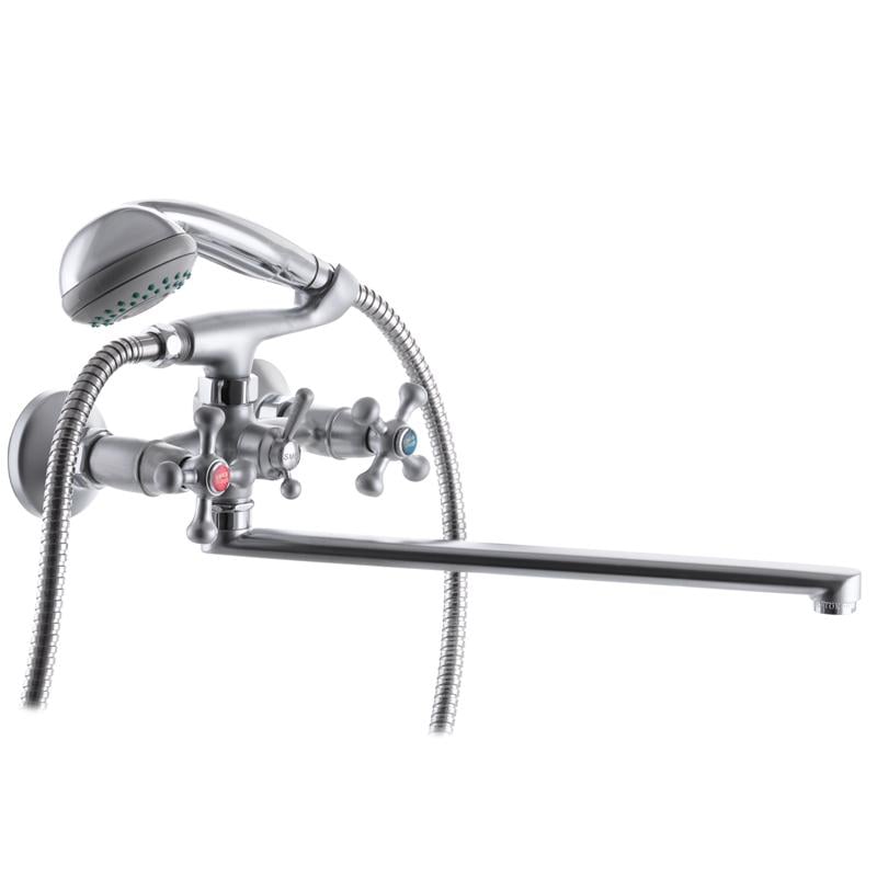 Смеситель для ванны Champion Smes CH0092 двухвентильный Серый (127966)