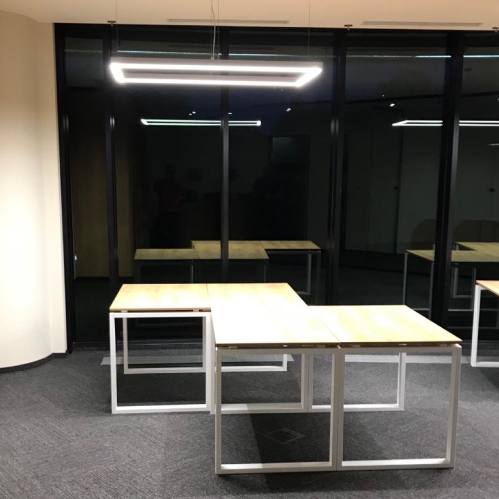 Светильник светодиодный X-LED дымчатый 80 Вт квадрат 440x440x43 мм (LSNK-80dc) - фото 4