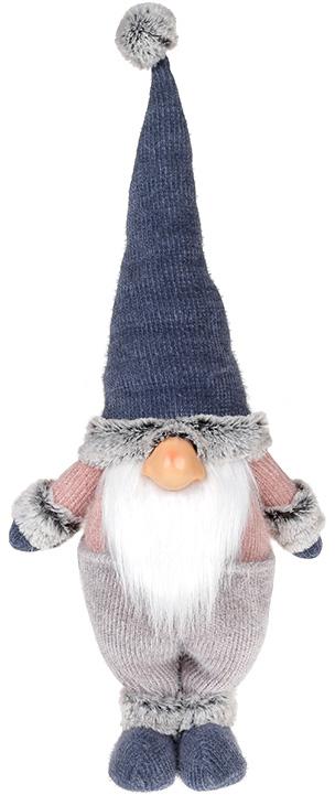 Мягкая игрушка Гном в синем 19х12х52 см (BD-877-048)