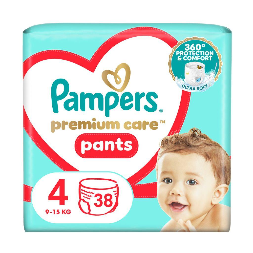 Подгузники-трусики детские Pampers Premium Care Pants р. 4 9-15 кг 38 шт. (PD262575)