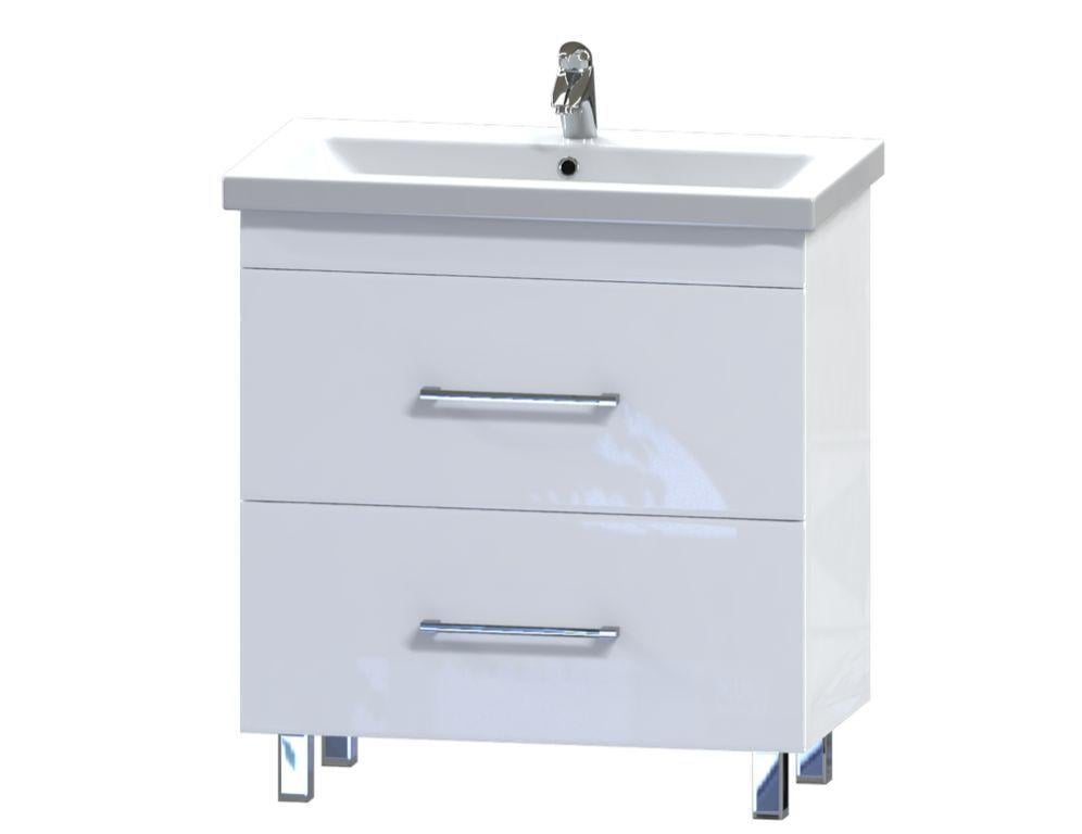 Тумба с умывальником напольная Aquarius NOTA AQ-U1113140367 80x82x44,6 см Белый (152866)
