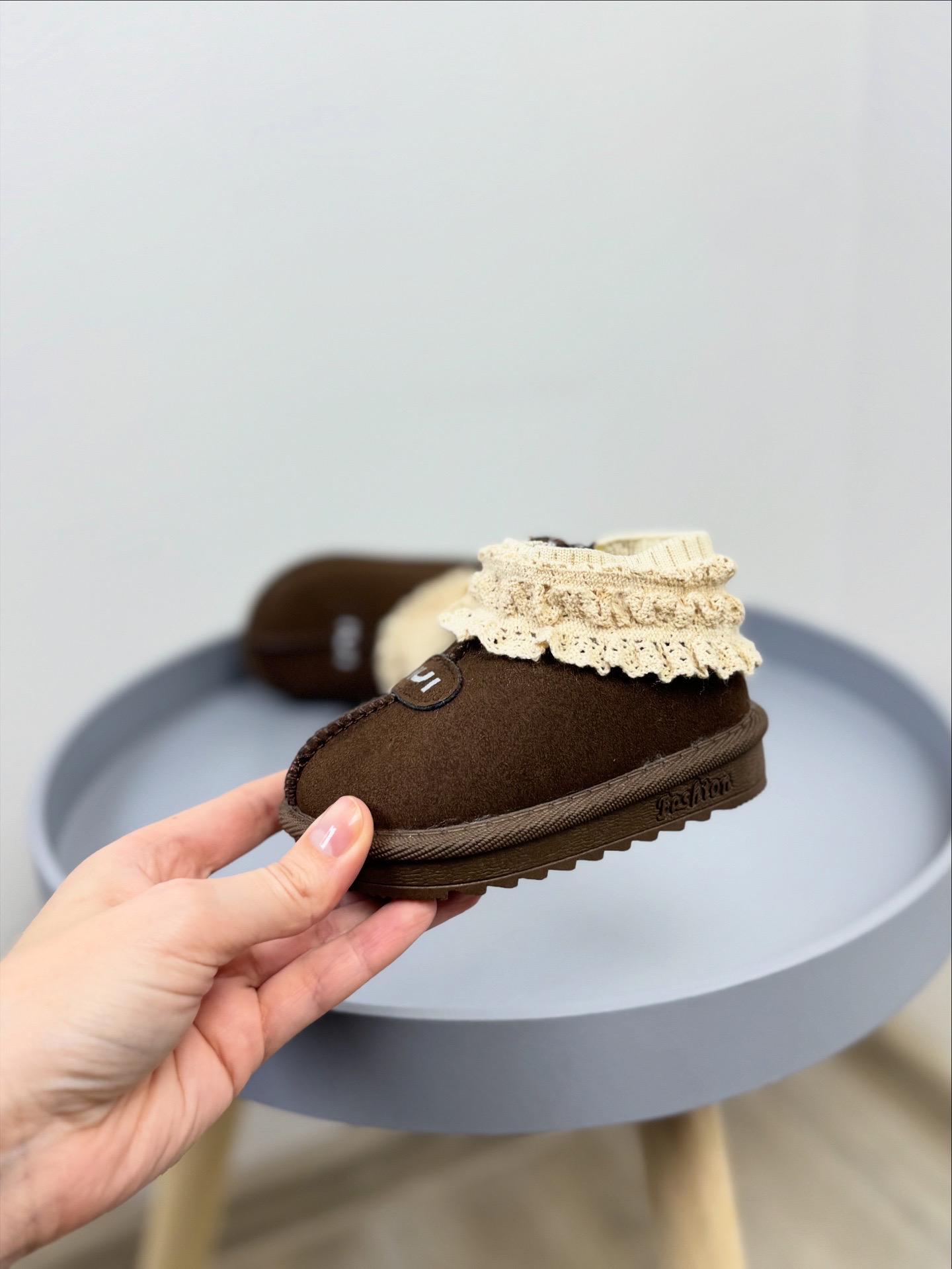 Угги детские зимние 1640 г. 19 Коричневый (30245613) - фото 3 Угги детские зимние 1640 г. 19 Коричневый (30245613) - фото 3