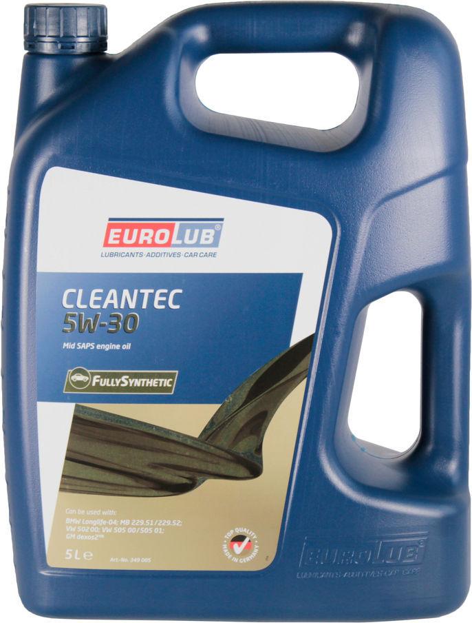 Моторное масло Eurolub Cleantec Mid Saps 349005 бензин/дизель 5W-30 5 л (1401041) Моторное масло Eurolub Cleantec Mid Saps 349005 бензин/дизель 5W-30 5 л (1401041)