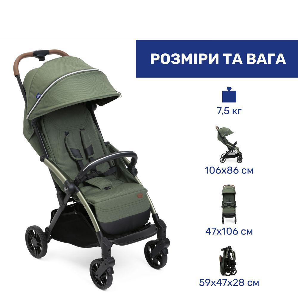 Коляска прогулочная Chicco Goody XPlus Stroller Зеленый (143142) - фото 17