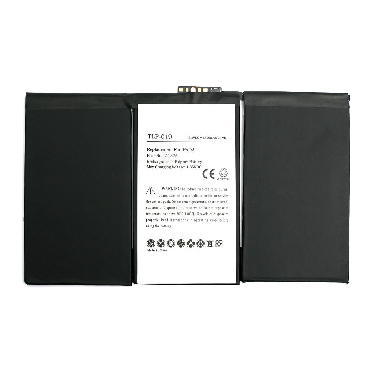 Аккумулятор Power APPLE iPad 2 6500mAh