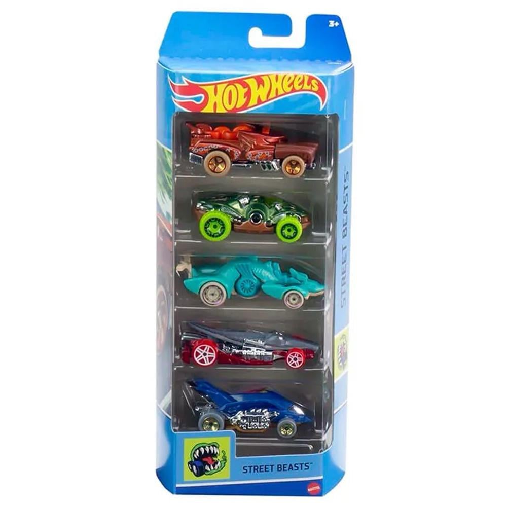 Подарочный набор автомобилей Hot Wheels Street Beasts (1806-HFV91)