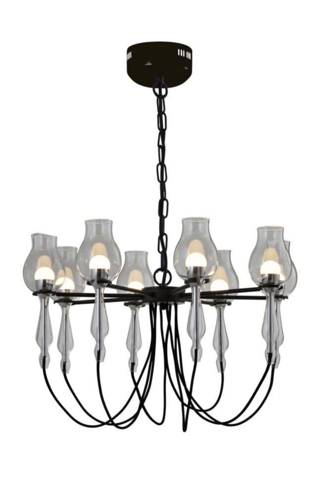 Люстра WunderLicht Nh7117 65,5x92 см Черный (NH7117-48) Люстра WunderLicht Nh7117 65,5x92 см Черный (NH7117-48)