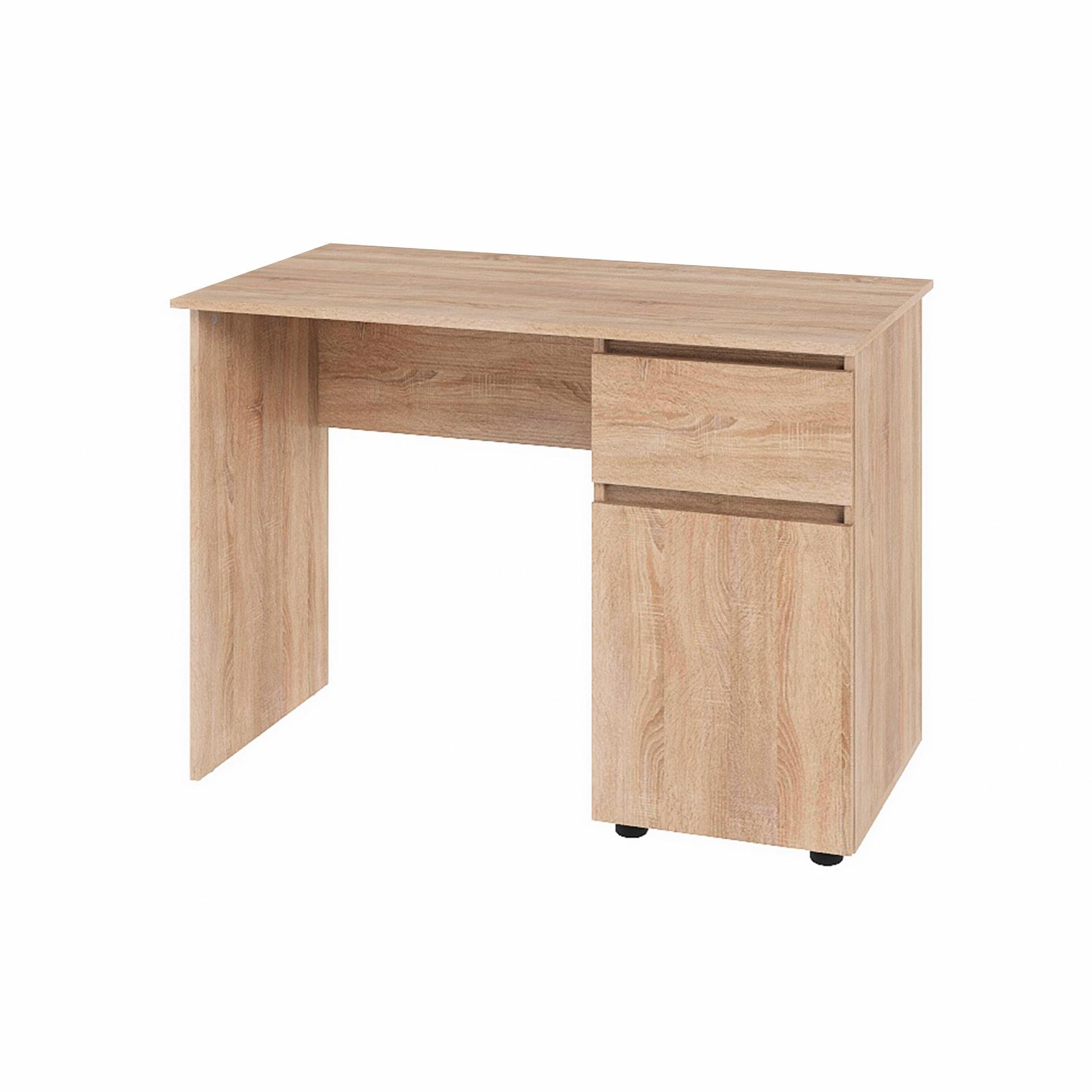 Компьютерный стол Everest Лайт СЛ-1 тумба правая 1100х550х770 мм Сонома (11141) - фото 1 Компьютерный стол Everest Лайт СЛ-1 тумба правая 1100х550х770 мм Сонома (11141) - фото 1