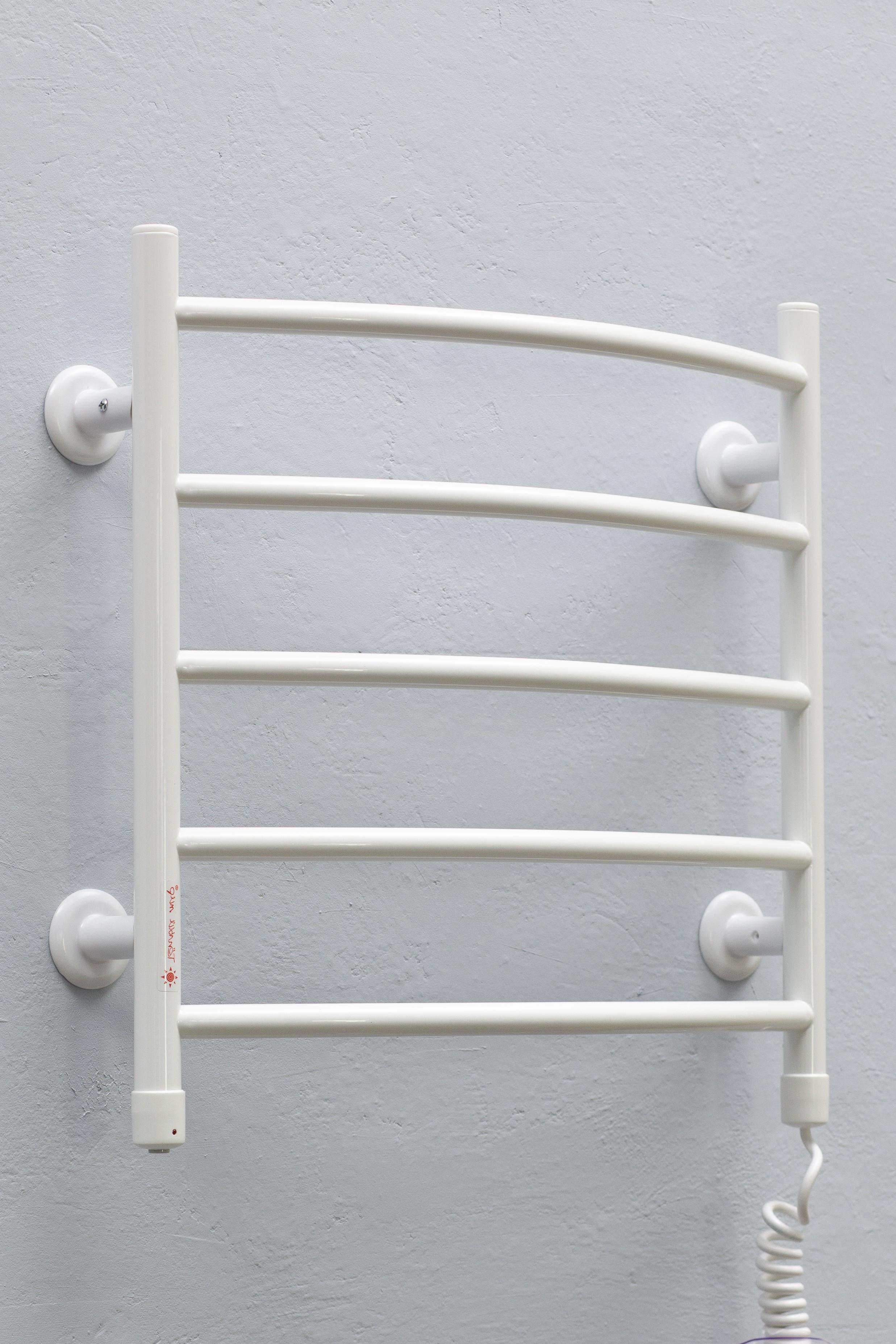 Рушникосушарка електрична Теплый мир Овал з регулятором потужності  правобiчний Білий (723156218)