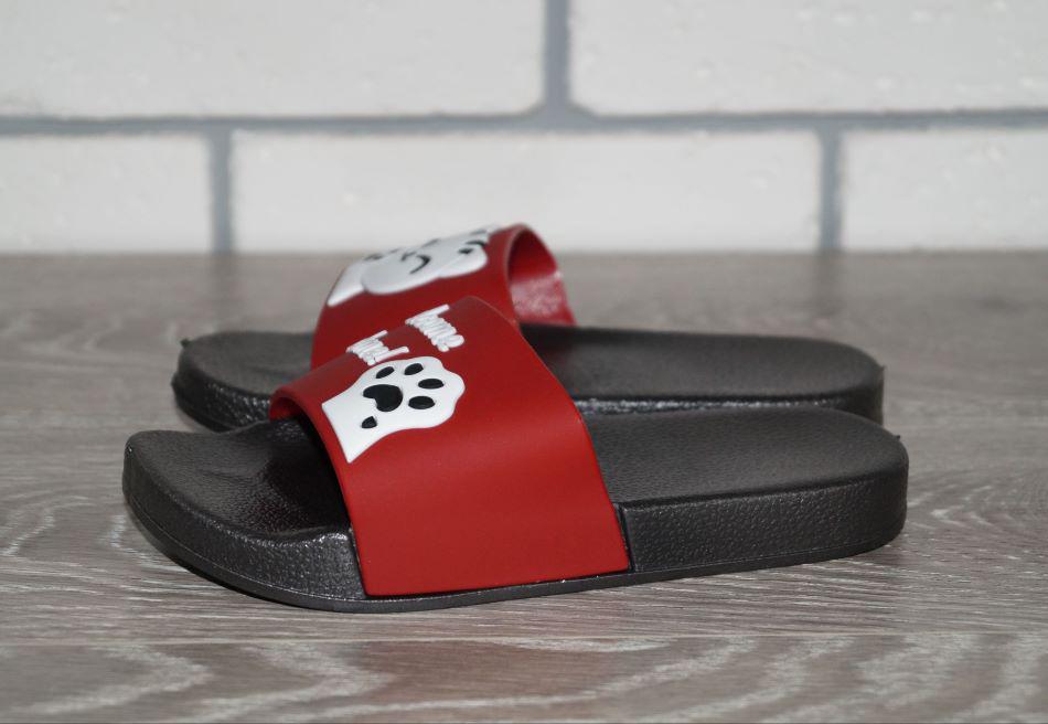 Шлепанцы Deshman 32 р. 18,5 см Бордовый (30439-32) - фото 3