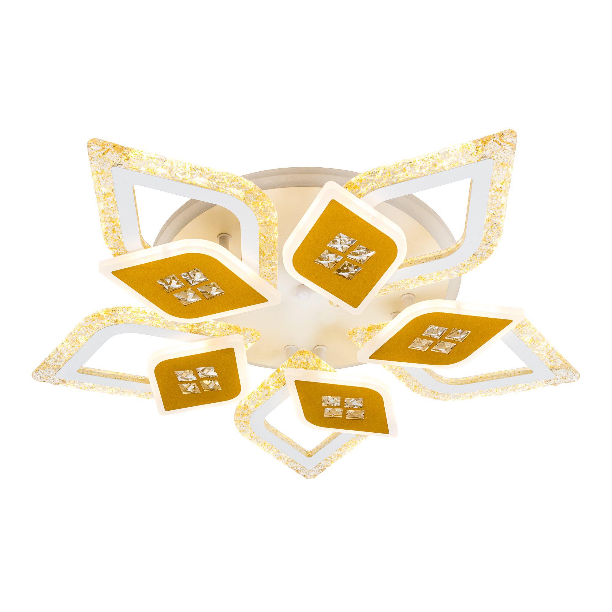 Люстра светодиодная с пультом Valeso V K39939-5+5+1 White/Gold (000036403) - фото 2 Люстра светодиодная с пультом Valeso V K39939-5+5+1 White/Gold (000036403) - фото 2