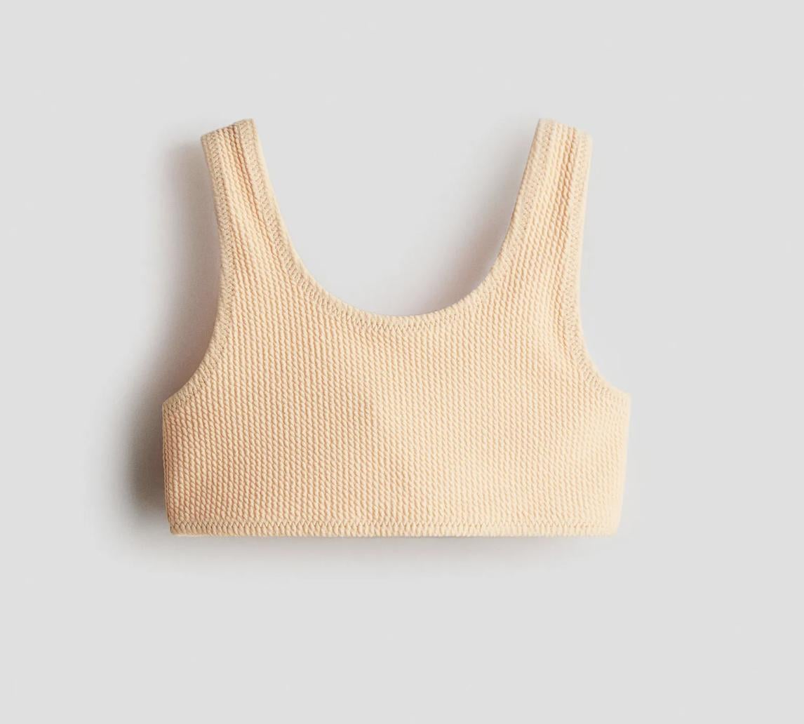 Купальный топ H&M 1276355-1 92 см Оранжевый