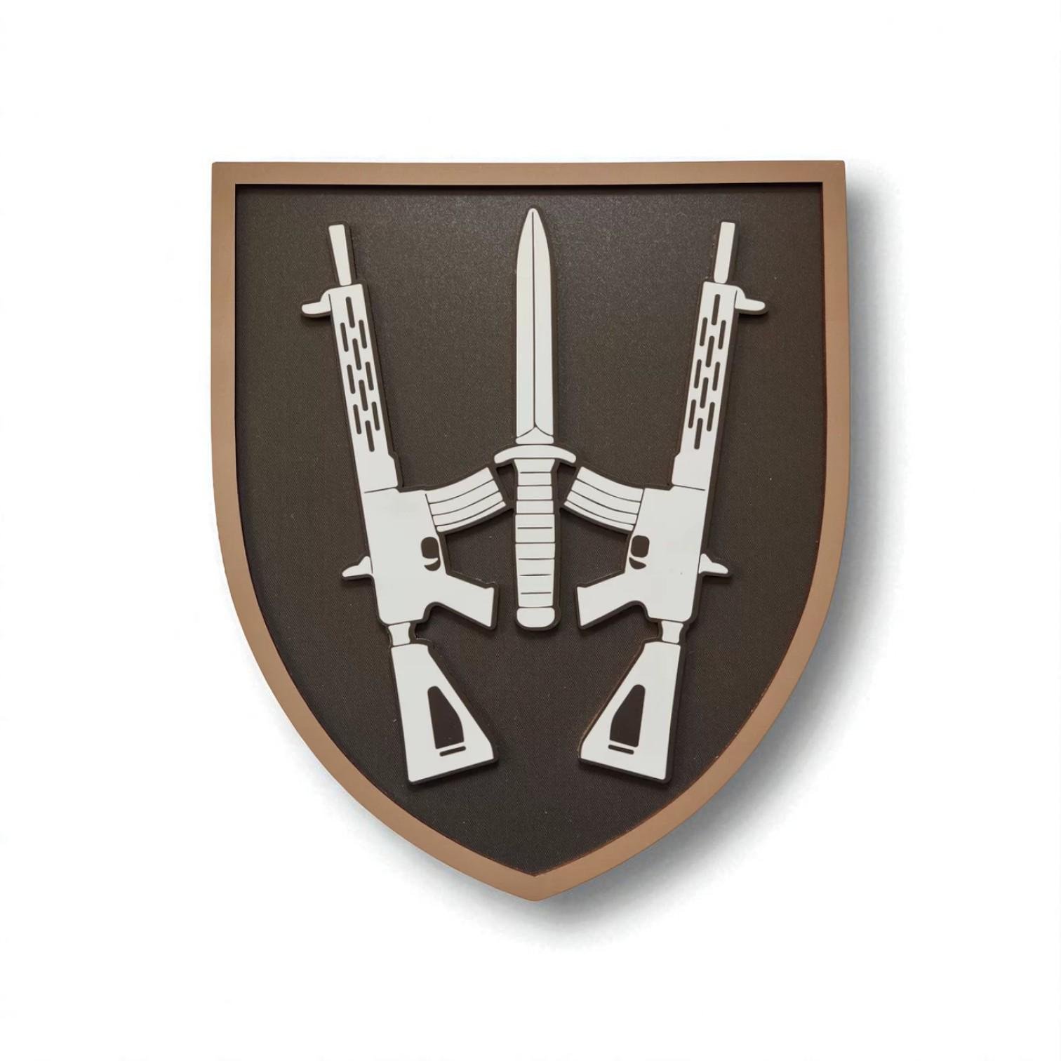 Герб настінний 67-ма окрема механізована бригада 135х154 мм (29403359)