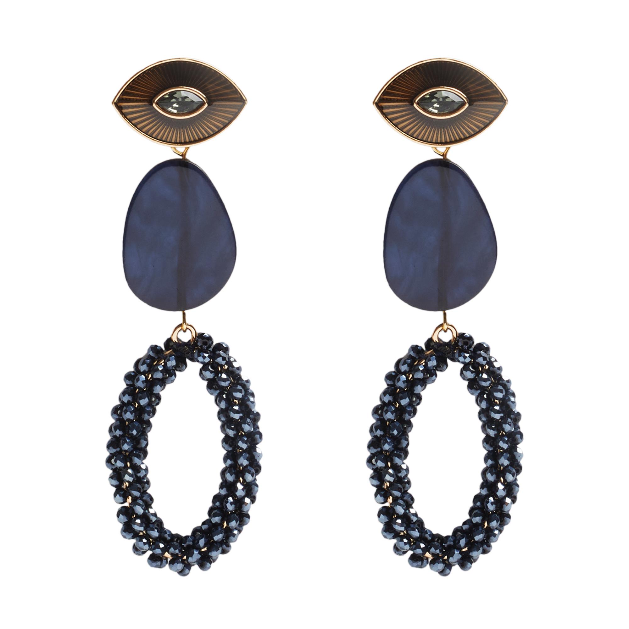 Женские серьги Parfois 192194 ONE Синий