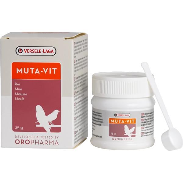 Витамины для оперения птиц Versele-Laga Oropharma Muta-Vit 25 г (5979341) Витамины для оперения птиц Versele-Laga Oropharma Muta-Vit 25 г (5979341)