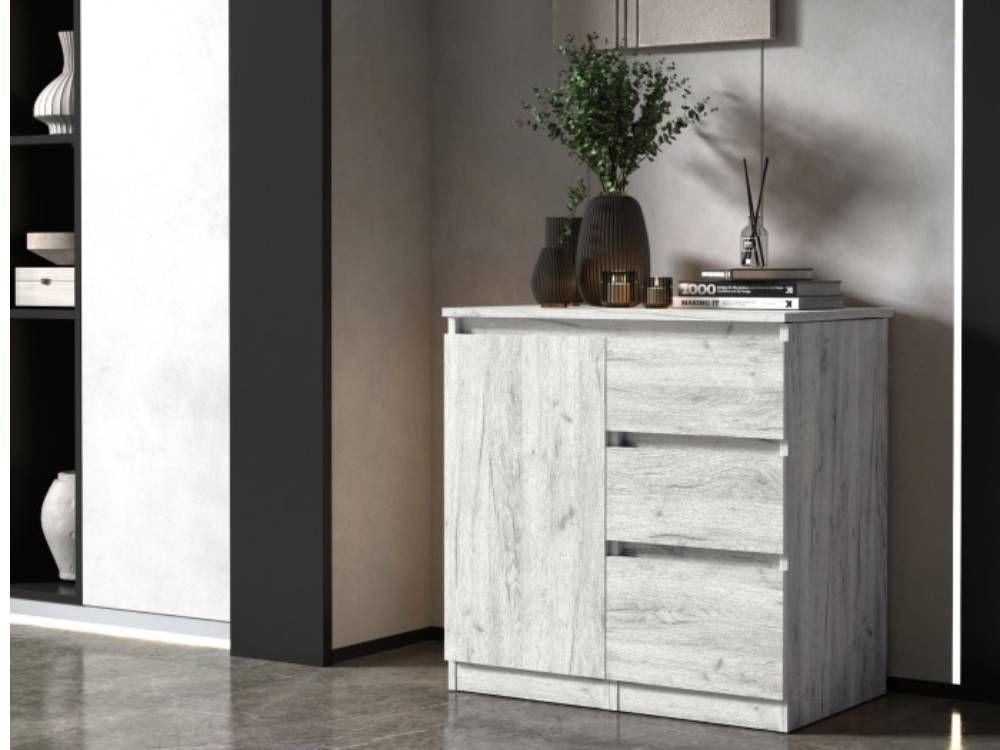 Стол-комод трансформер Knap Frenzy World 143,2х45х75 см Дуб крафт белый (S202002211) - фото 5