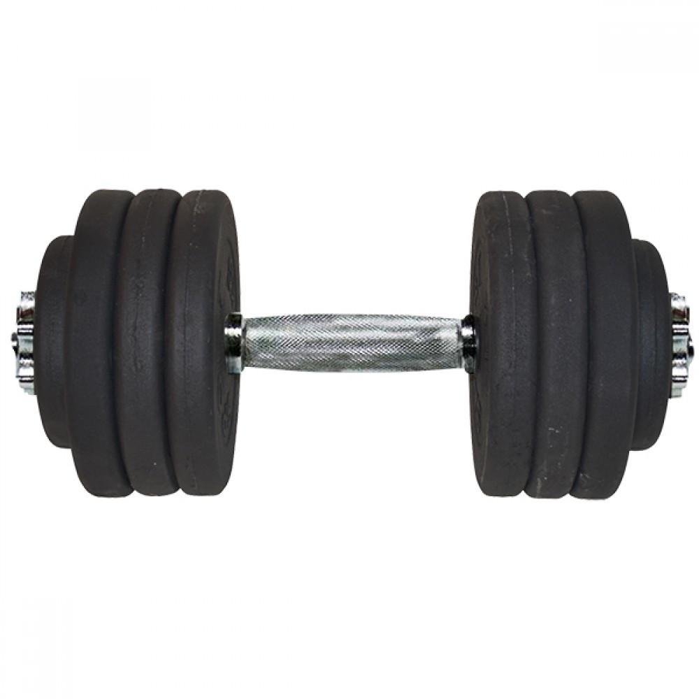 Гантель IVN набірна сталева 36 кг (A00319) - фото 1 Гантель IVN набірна сталева 36 кг (A00319) - фото 1