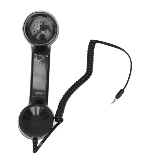 Гарнітура телефонна 3,5 мм Чорний (31263496)