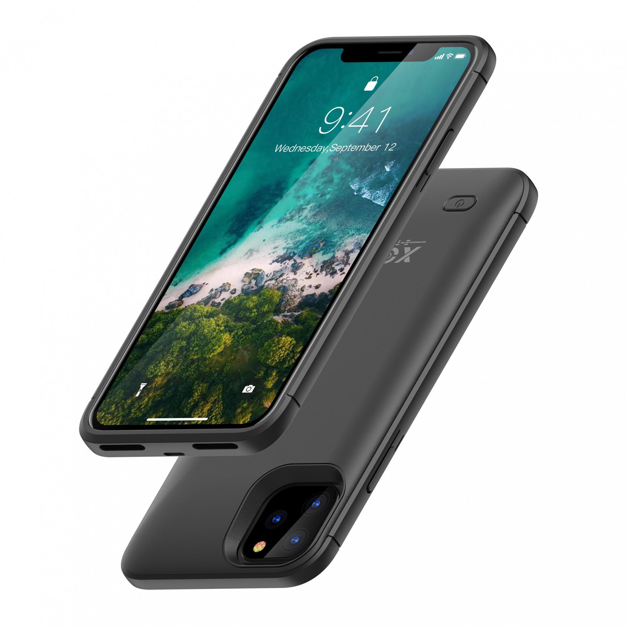 Чехол-аккумулятор XON PowerCase для iPhone 11 6200 mAh Black - фото 2