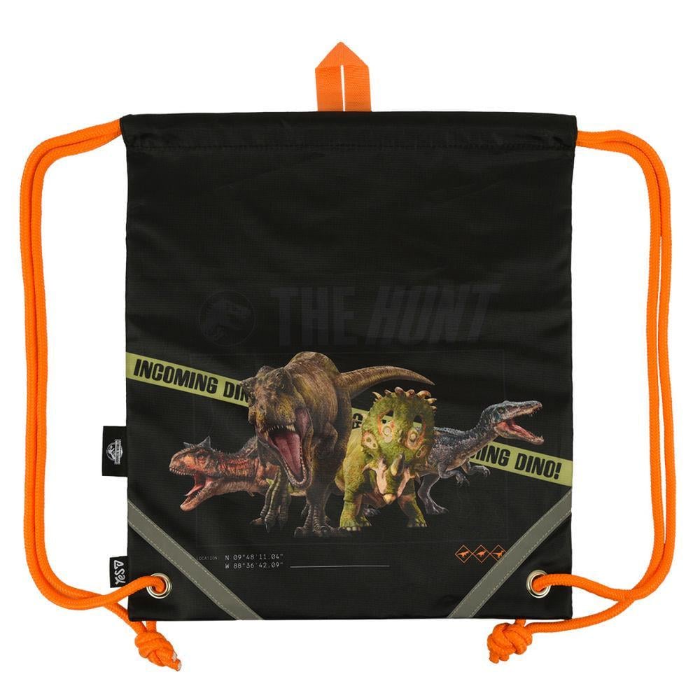 Сумка для взуття YES Jurassic World Dino 40х35 см Чорний (550513) Сумка для взуття YES Jurassic World Dino 40х35 см Чорний (550513)