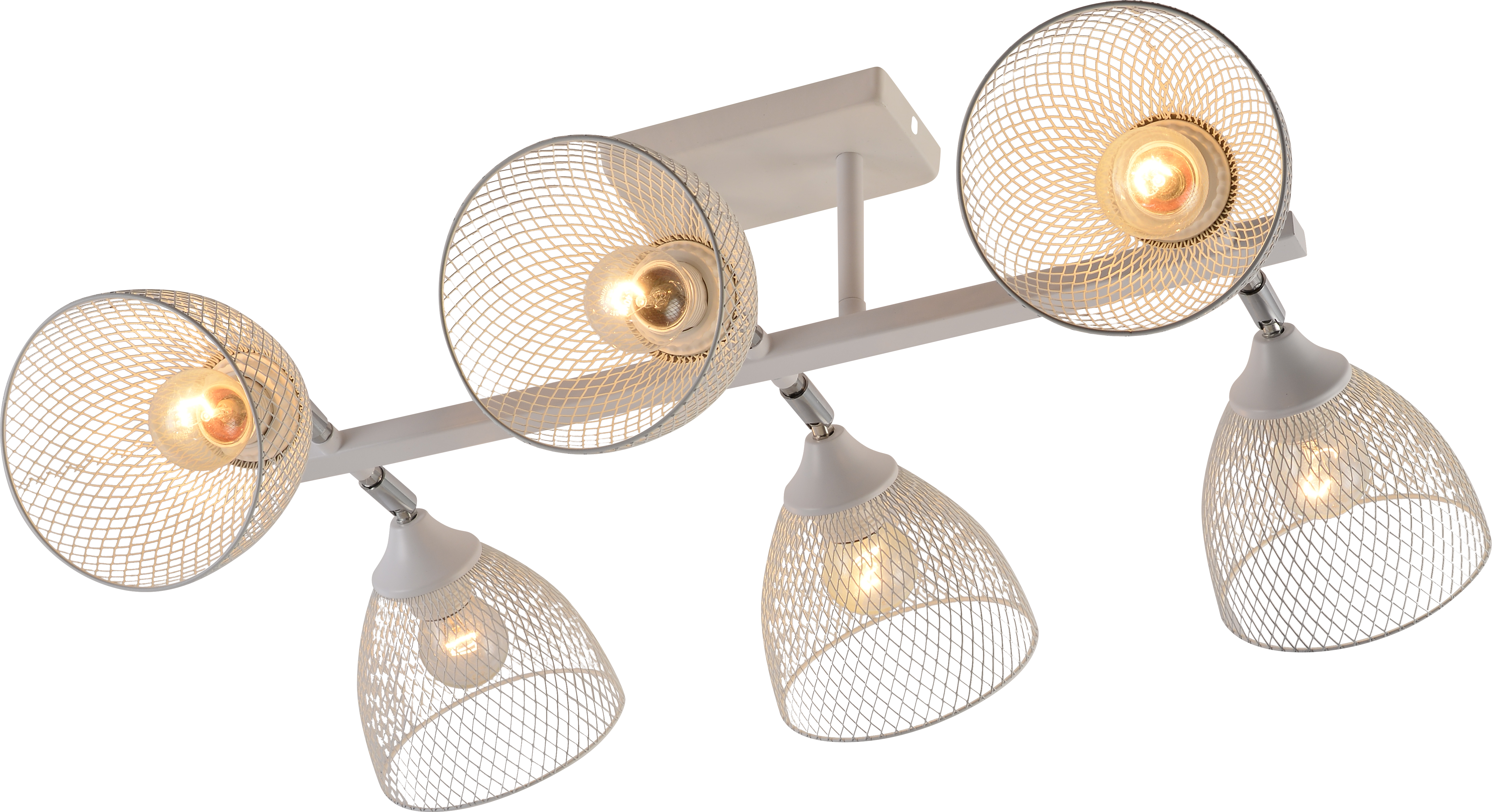 Люстра декоративная V XA1568-6 WH+CR