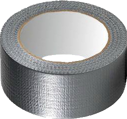Скотч армированный 48 мм 25 м Серый (3595)