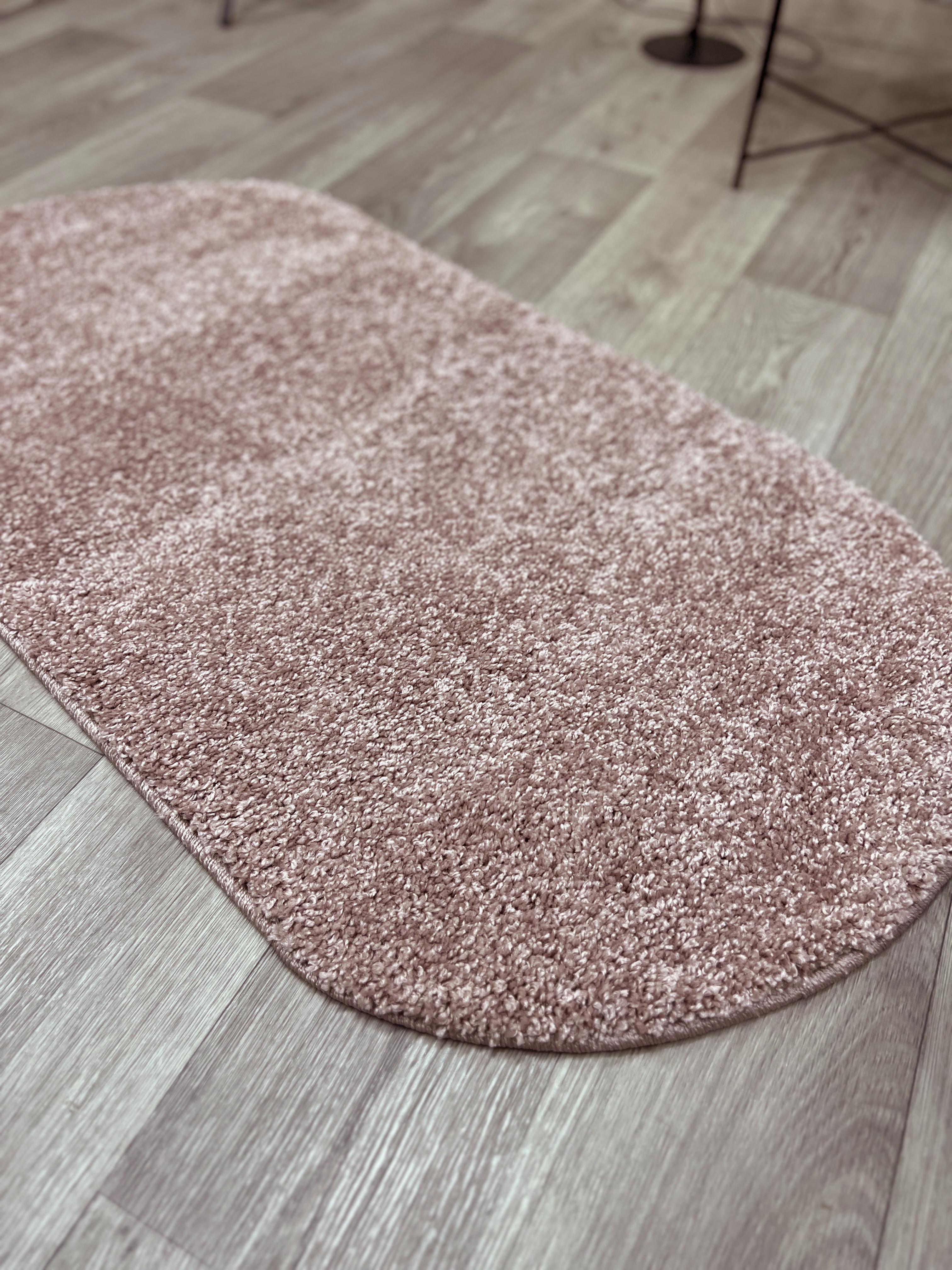 Килим з довгим ворсом Shaggy Karat Fantasy овал 50x80 см Рожевий (12500/75RО05) - фото 2 Килим з довгим ворсом Shaggy Karat Fantasy овал 50x80 см Рожевий (12500/75RО05) - фото 2