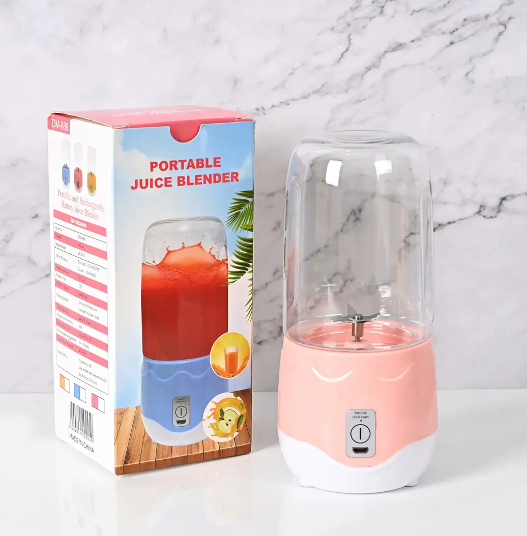 Фитнес-блендер Juicer для смузи и коктейлей с зарядкой от USB (00330) - фото 3