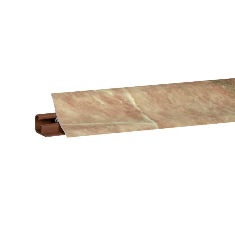 Плинтус кухонный Korner 3000 мм Оникс желтый 6031